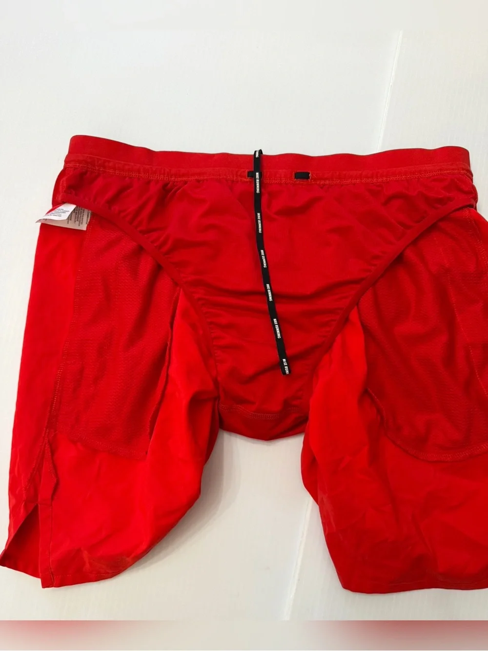 Nike Men’s Flex Stride 7” Brief-Lined Running Shorts Bright Red Size XL